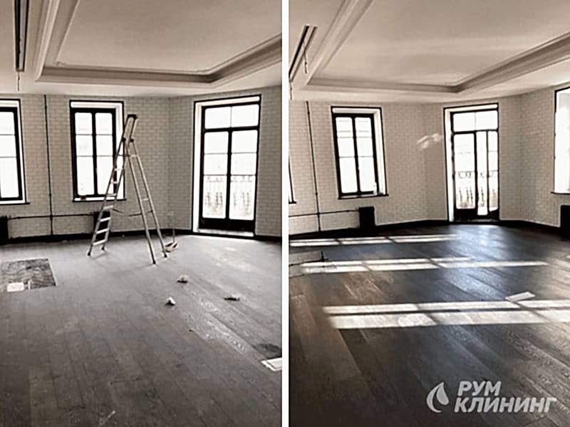 фото результата уборки