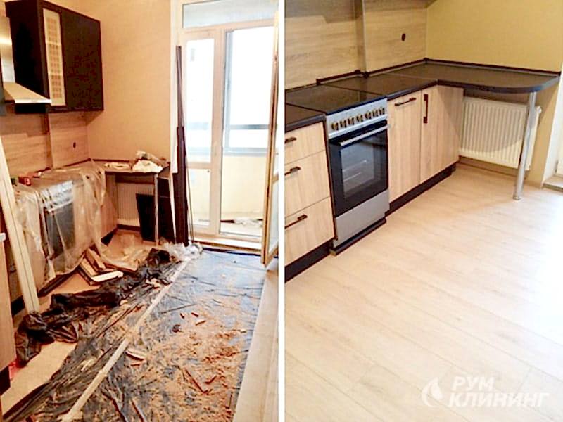 фото результата уборки